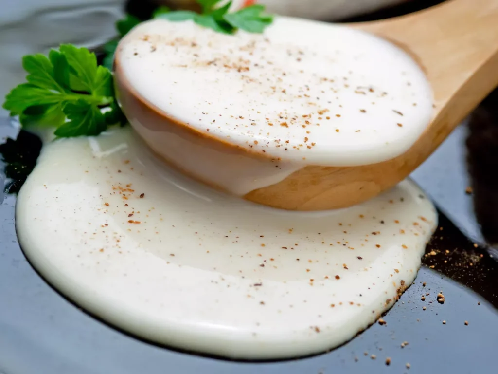 Rychlý a jednoduchý recept na bílou omáčku z kukuřičného škrobu