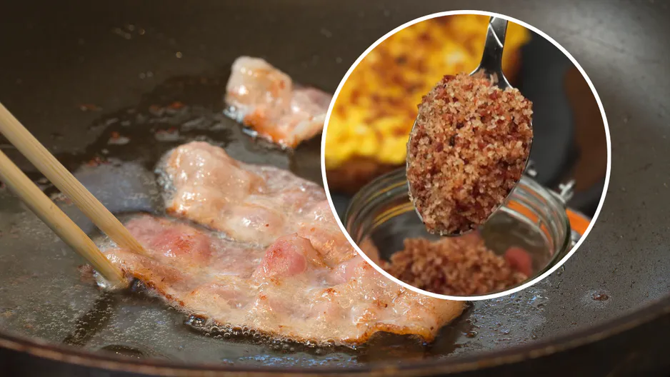 Ukázal, jak připravit sůl s příchutí slaniny. Stačí jen 4 jednoduché ingredience