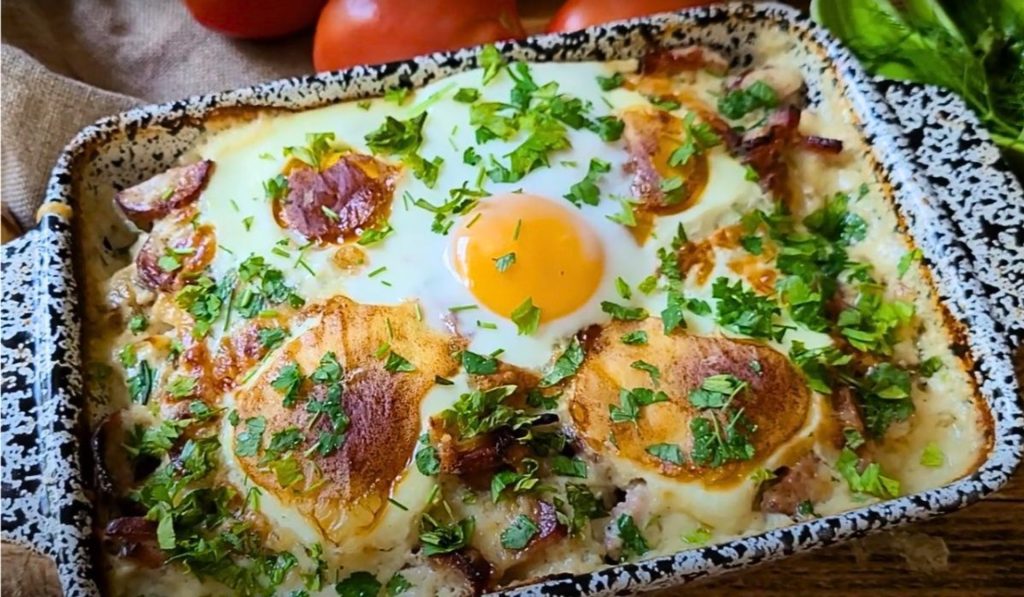 Recept na farmářskou zapékanou. Ideální pro rodinnou večeři.