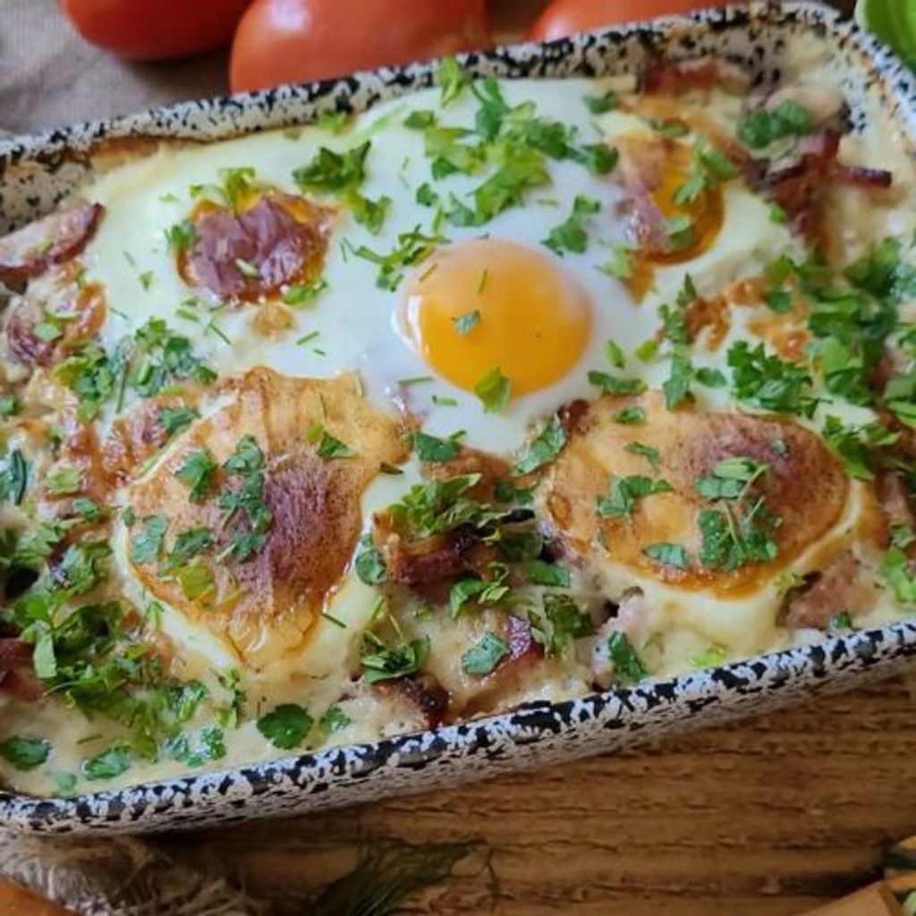 Recept na farmářskou zapékanou. Ideální pro rodinnou večeři.