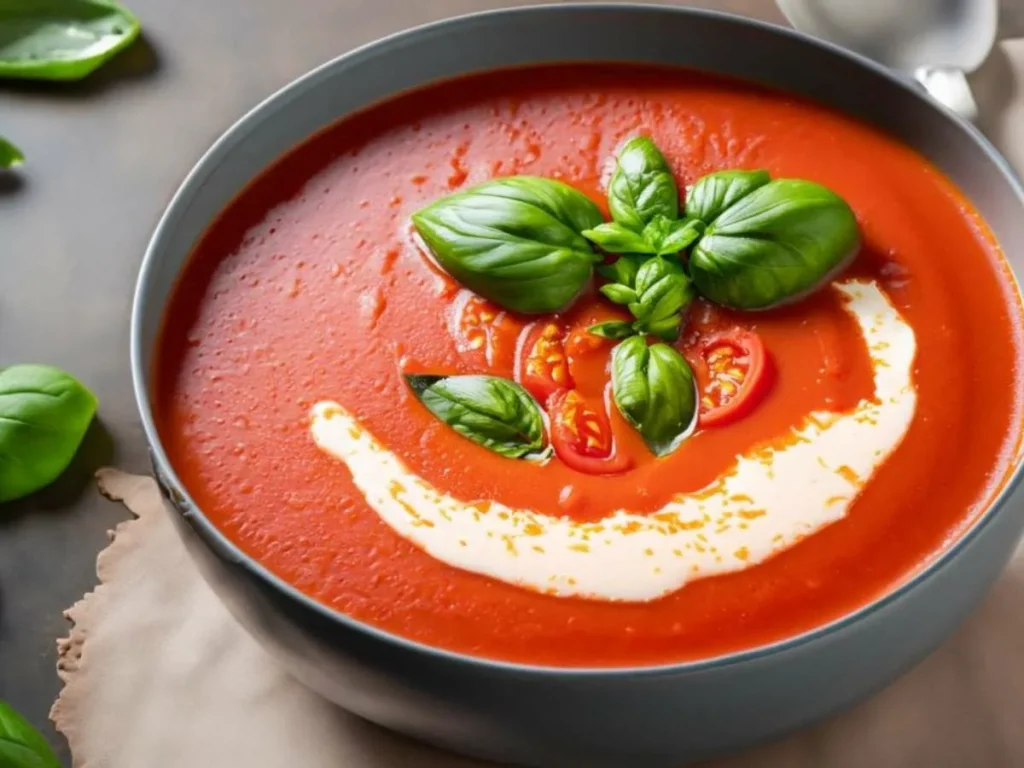 Předválečná rajčatová polévka. Tradiční recept a originální doplněk
