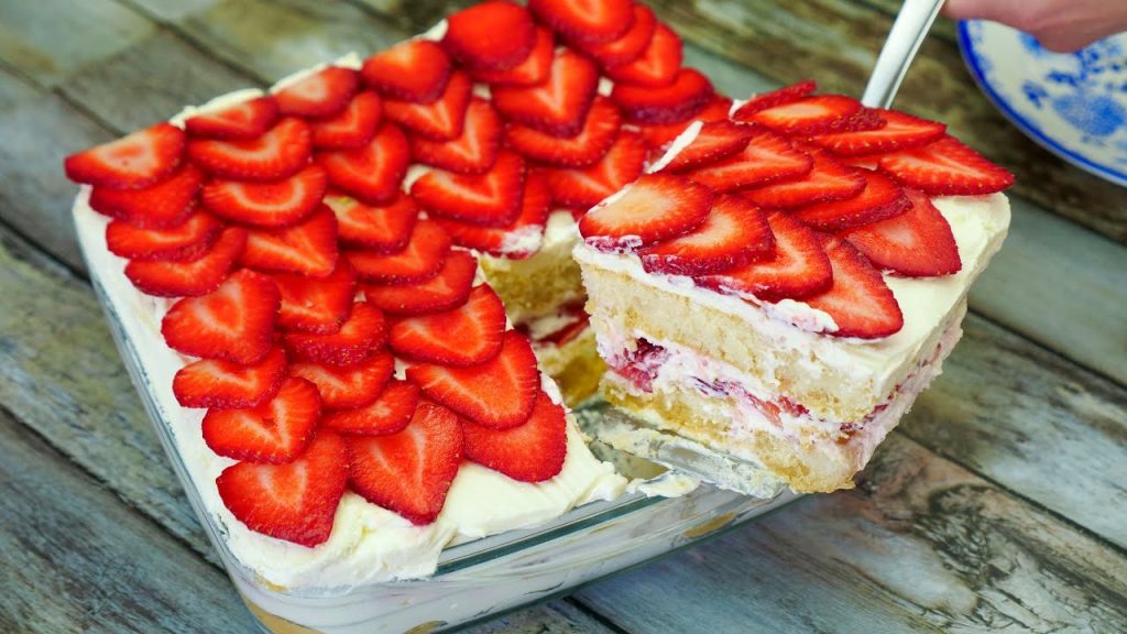 Toto je nejlepší letní dezert. Recept na lahodné jahodové tiramisu